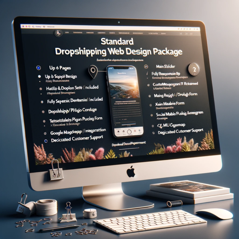 standard Standard Dropshipping Web Design Package