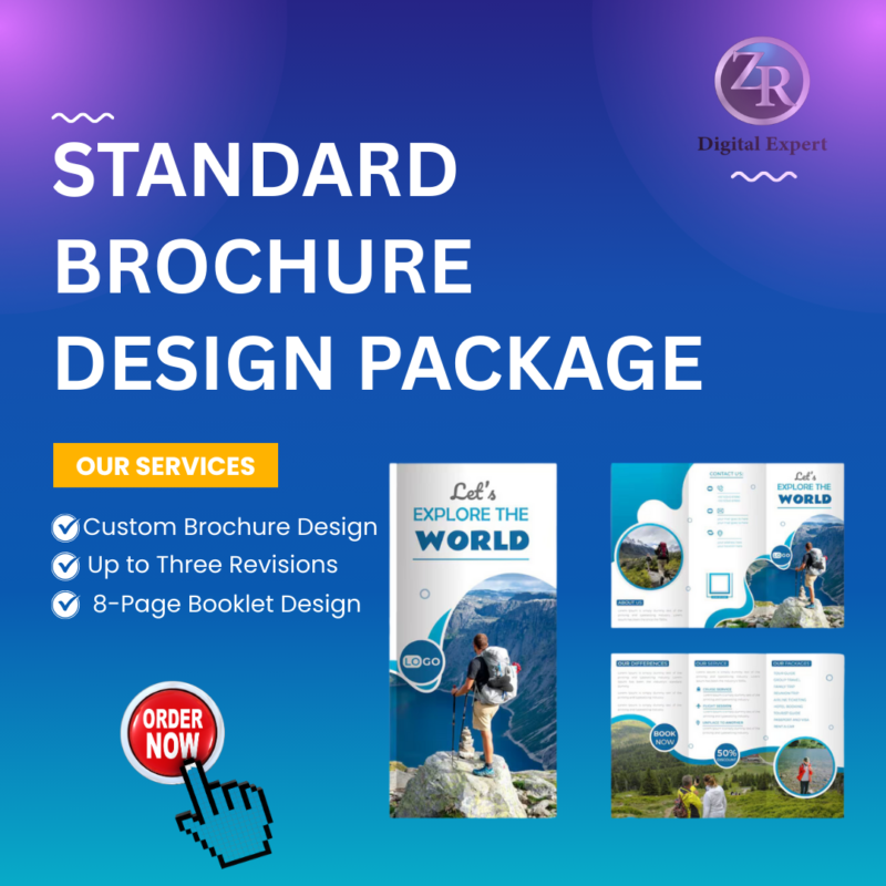 Standard Brochure Design Package Deposit