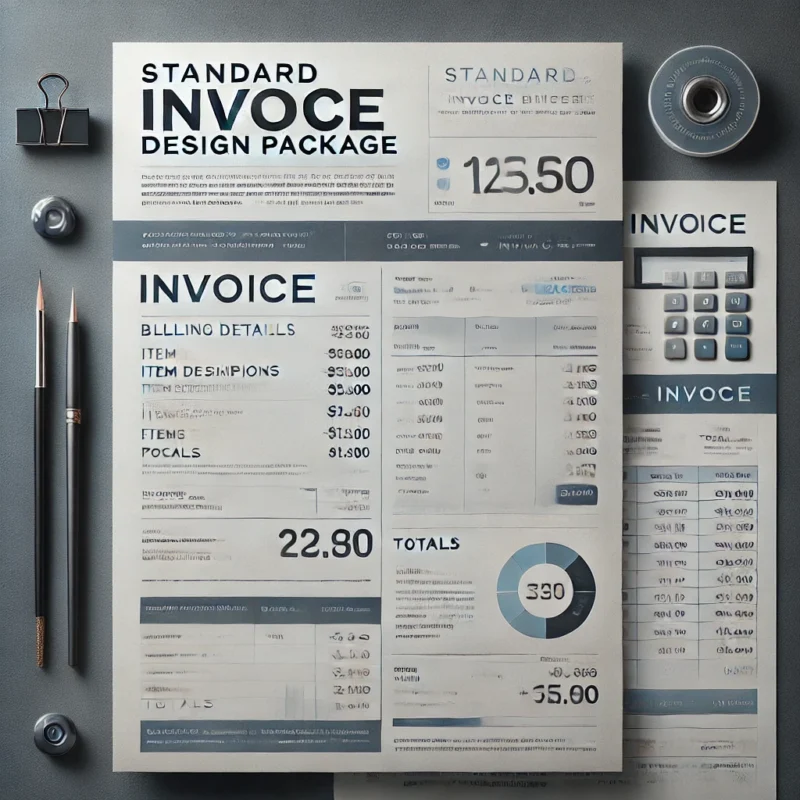 Standard Invoice Design Package
