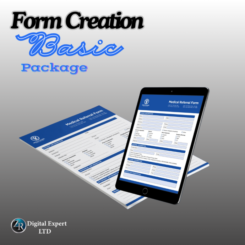 Basic Form Creation Package ...