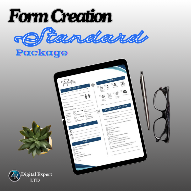 Standard Form Creation Package ...