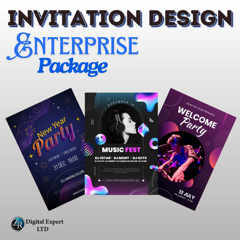4- Invi Package Enterprise Invitation Design Package ...