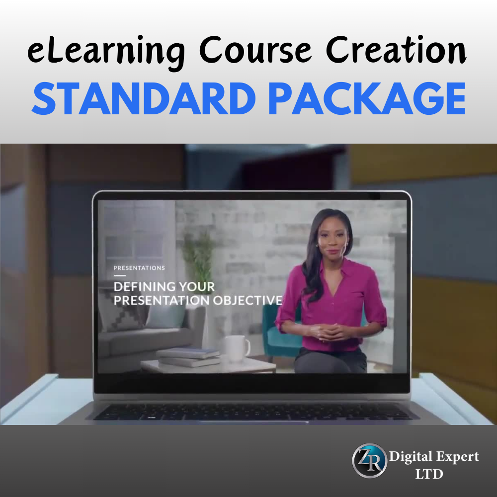 2- Standard eLearning Course Creation Standard eLearning Course Creation Package ...