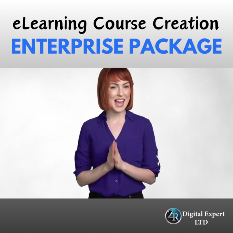 Enterprise eLearning Course Creation Package ...
