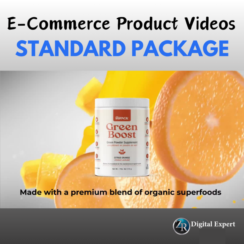 Standard E-Commerce Product Video Package Deposit
