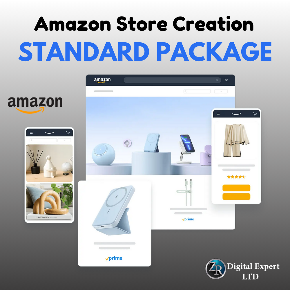 2- Standard Amazon Store Creation Standard Amazon Store Creation Package ...