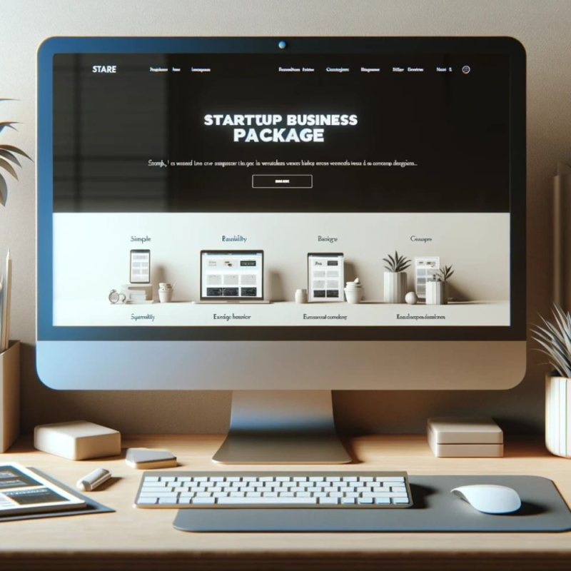 Startup Web Re-Design Package