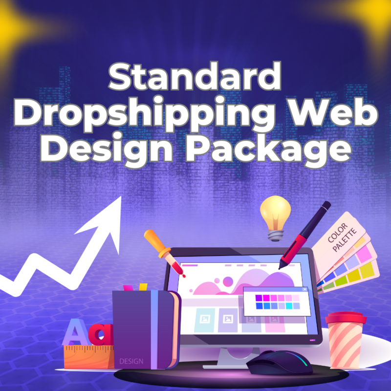 dropshipping2 Standard Dropshipping Web Design Package Deposit