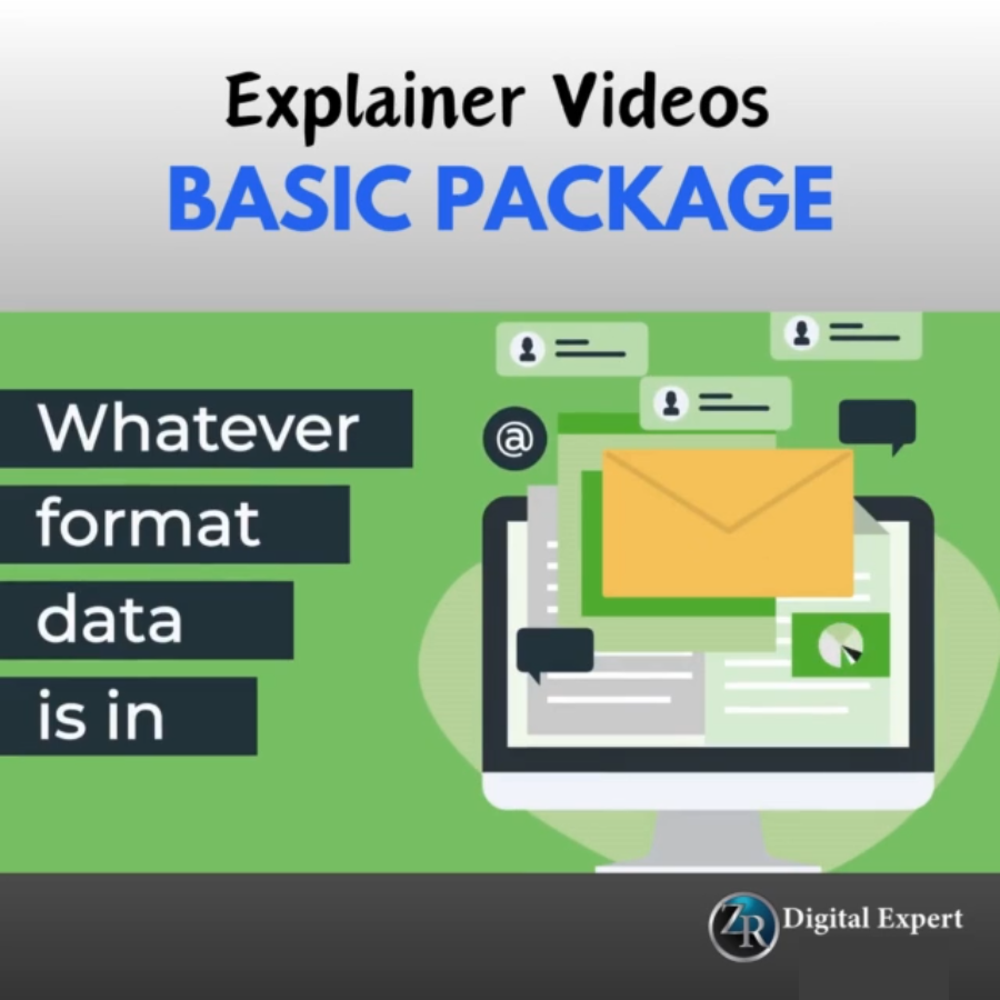 1 Basic Explainer Video Creation Package Deposit