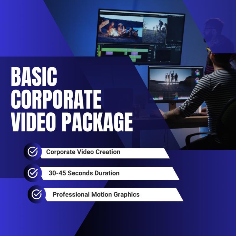 Basic Corporate Video Package Deposit